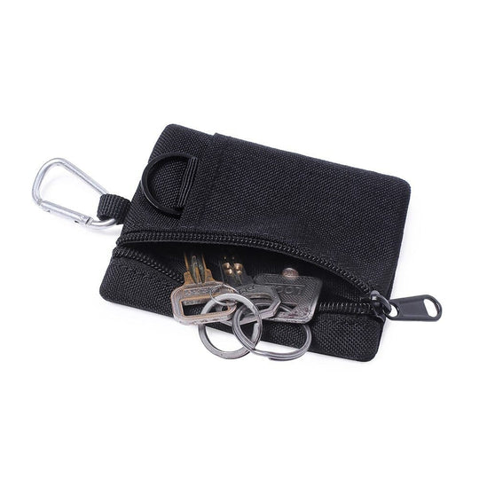 Men's Tactical Front Pocket Wallet - Leather Purse Backpack