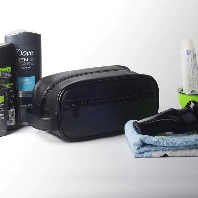 Black toiletry organizer