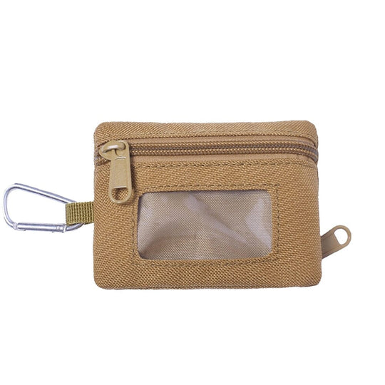 Men's Tactical Front Pocket Wallet - Leather Purse Backpack
