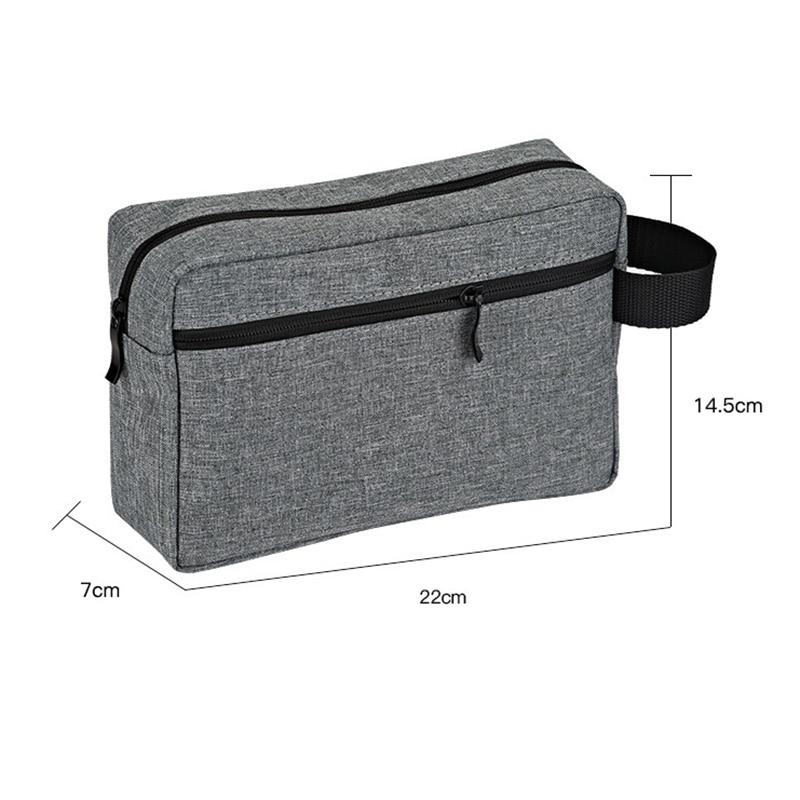 Trendsetting waterproof urban classic cosmetic bag for men