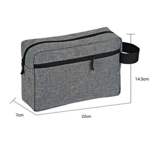 Trendsetting waterproof urban classic cosmetic bag for men