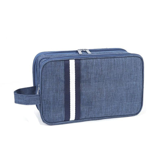 Sleek gym-friendly waterproof toiletry bag