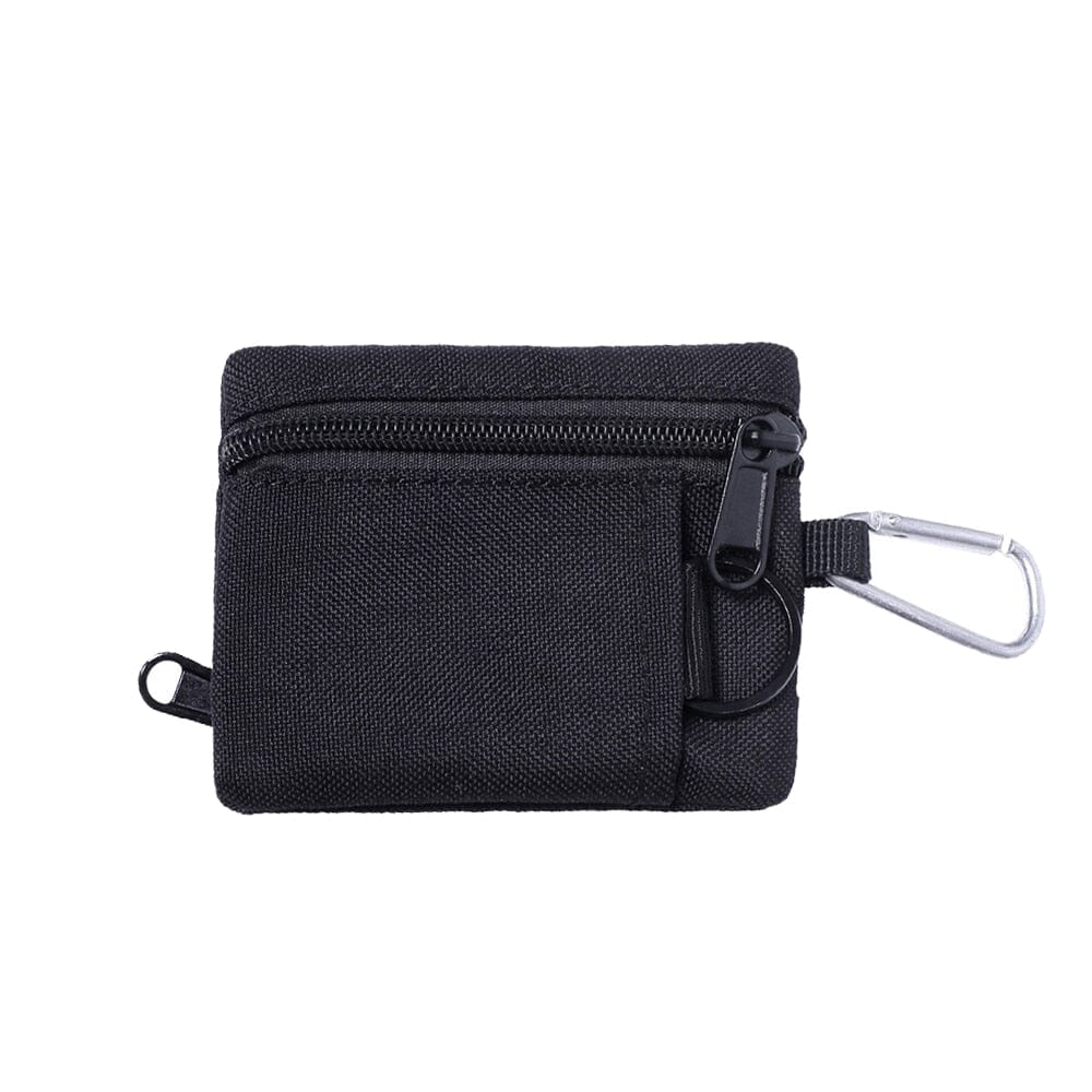 Men's Tactical Front Pocket Wallet - Leather Purse Backpack