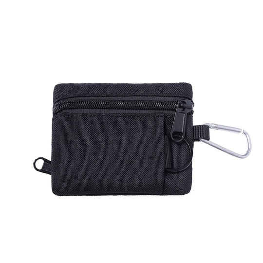 Men's Tactical Front Pocket Wallet - Leather Purse Backpack