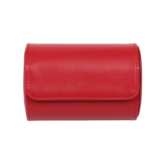 Elegant Alizarine Watch Case - Premium Leather and Flannel Protection - Leather Purse Backpack