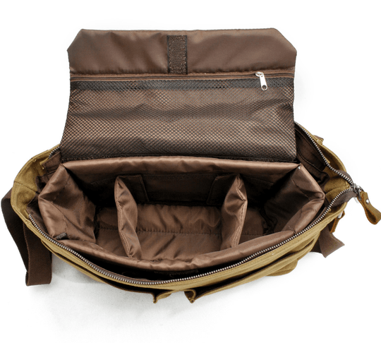 Elegant and functional crossbody camera bag for on-the-go photography