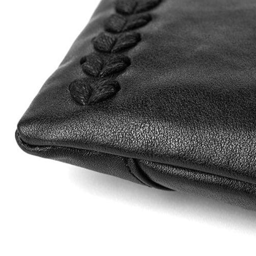 Genuine Cowhide Leather Men's Classic Business Clutch Bag - Leather Purse Backpack