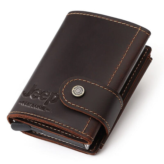 Tactical Leather Wallet - Leather Purse Backpack