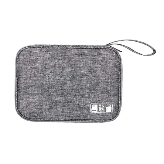 Watch and Bracelet Storage Bag - 8 Slot Organizer with Zippered Pocket - Leather Purse Backpack
