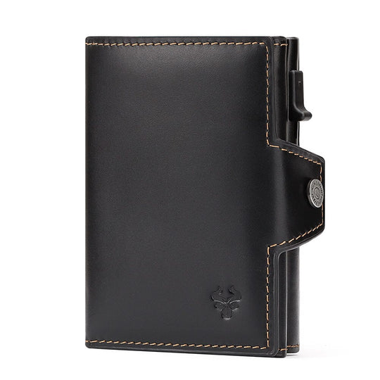 Tactical Leather Wallet For Men - Leather Purse Backpack