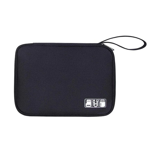 Watch and Bracelet Storage Bag - 8 Slot Organizer with Zippered Pocket - Leather Purse Backpack