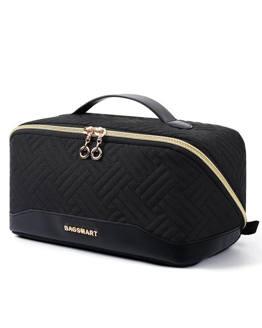 Durable and roomy waterproof women's grooming bag