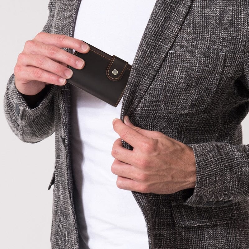 Tactical Leather Wallet - Leather Purse Backpack