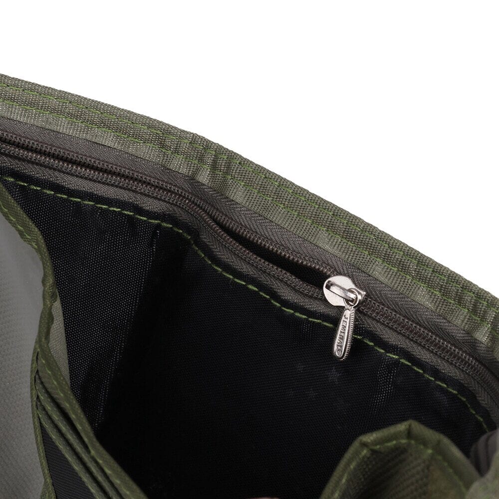 Mens Nylon Bifold Wallet Tactical - Leather Purse Backpack