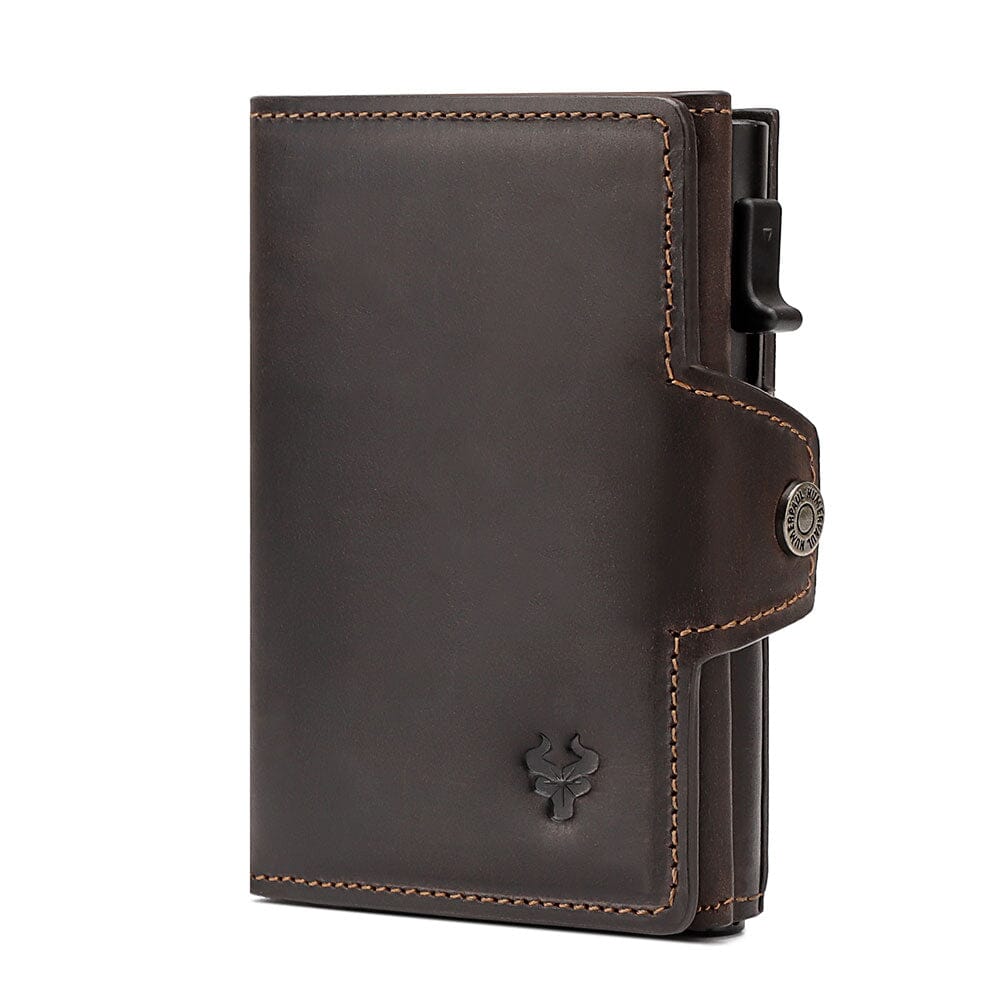 Tactical Leather Wallet For Men - Leather Purse Backpack