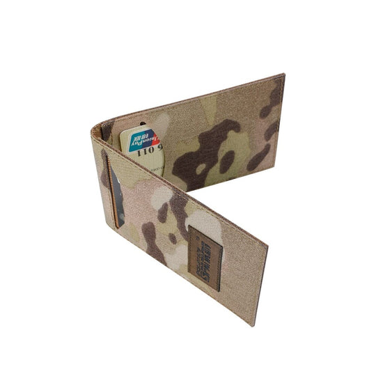 Tactical Business Card Holder - Leather Purse Backpack