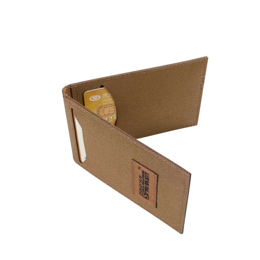 Tactical Business Card Holder - Leather Purse Backpack