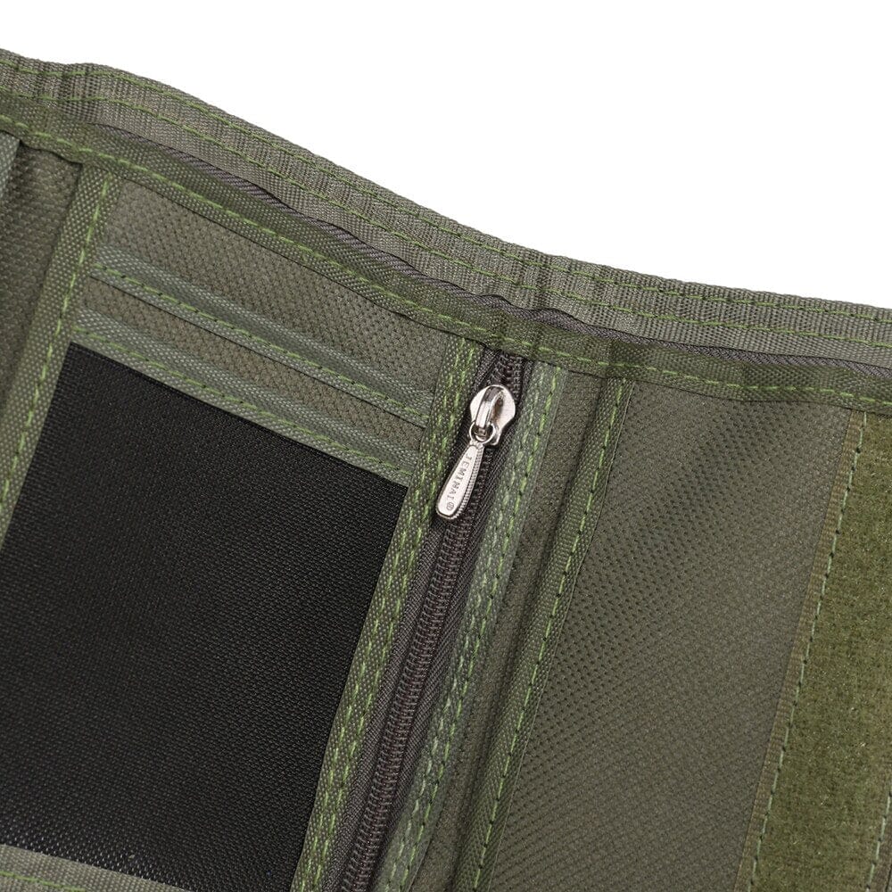 Mens Nylon Bifold Wallet Tactical - Leather Purse Backpack
