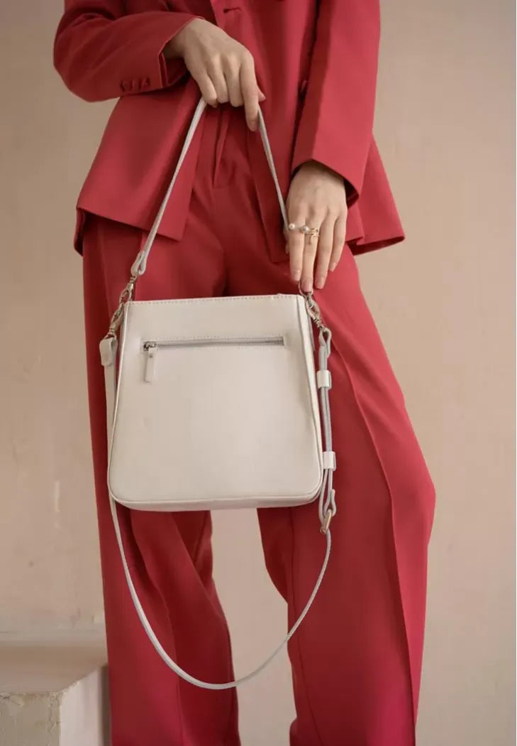 Luxury Women's Crossbody Bag – Made from Premium Leather - Leather Purse Backpack
