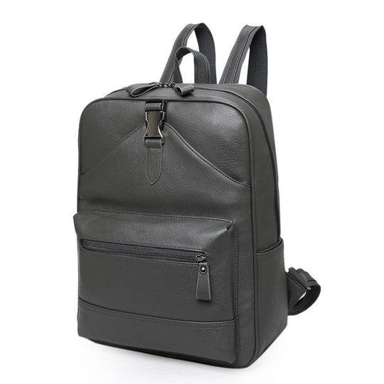 Exclusive designer leather backpack with a touch of modernity