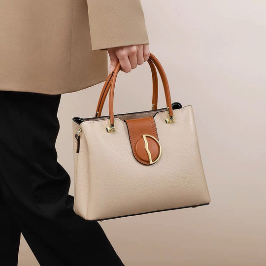 Elegant Designed Handmade Genuine Soft Leather Women's Handbags - Leather Purse Backpack