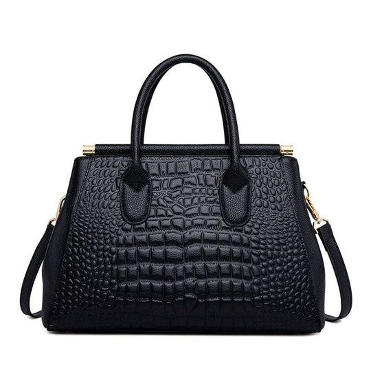 Handmade Genuine Cowhide Leather Women's Luxury Tote Handbag - Leather Purse Backpack