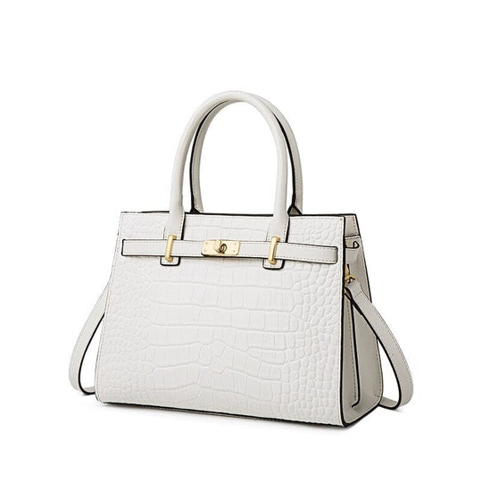 Luxury Designed Handmade Genuine Leather Women's Business Handbag - Leather Purse Backpack
