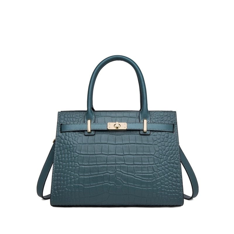 Luxury Designed Handmade Genuine Leather Women's Business Handbag - Leather Purse Backpack