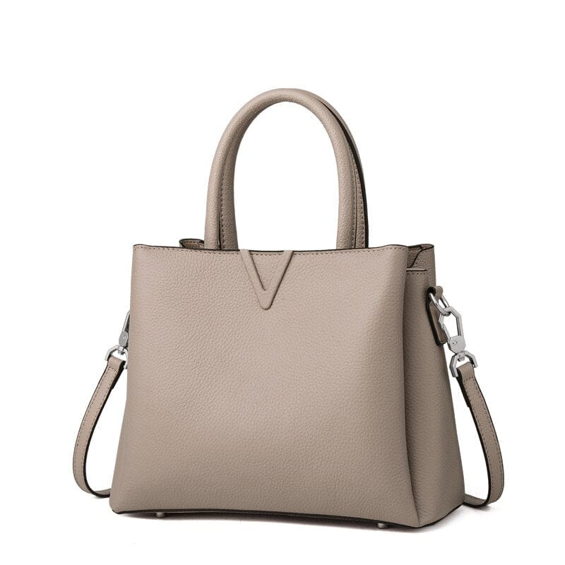Elegant Designed Handmade Genuine Leather Women's Tote Bag - Leather Purse Backpack