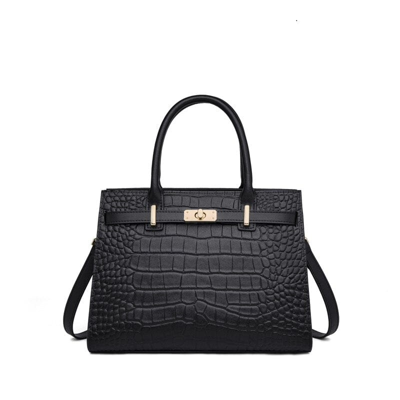 Luxury Designed Handmade Genuine Leather Women's Business Handbag - Leather Purse Backpack