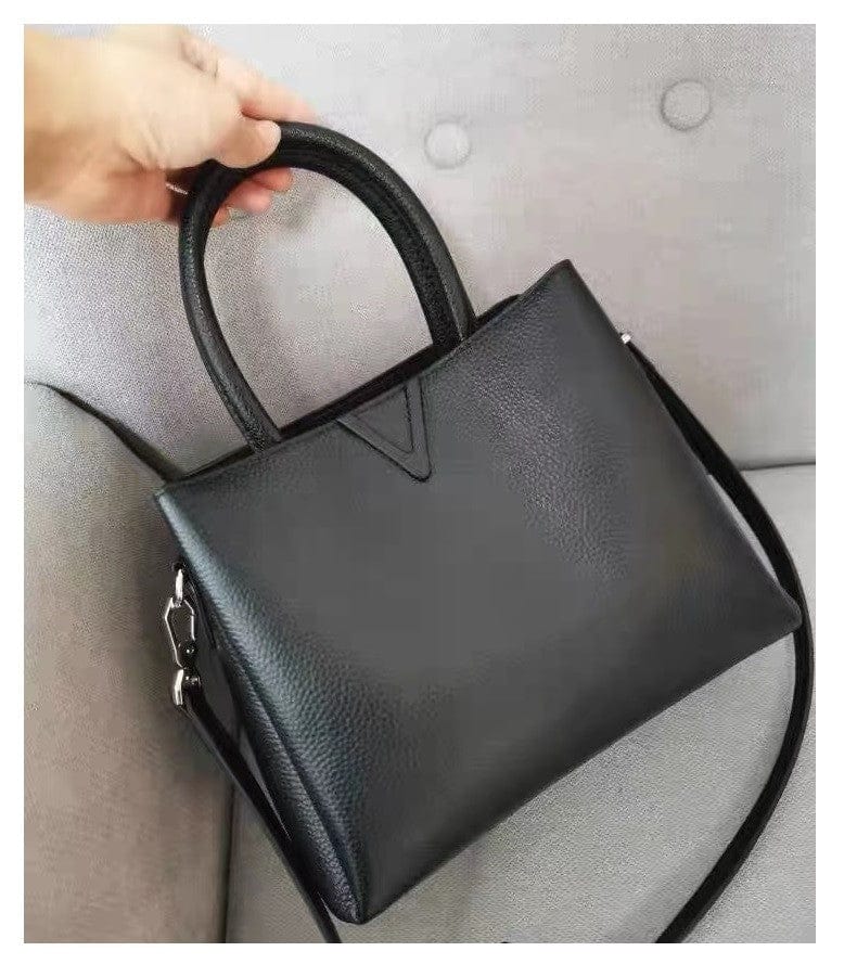 Elegant Designed Handmade Genuine Leather Women's Tote Bag - Leather Purse Backpack