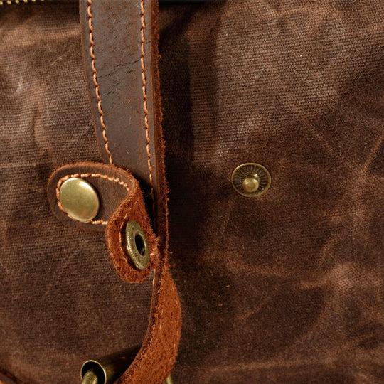 Stylish Hipster Backpack with Adjustable Straps and Urban Appeal - Leather Purse Backpack