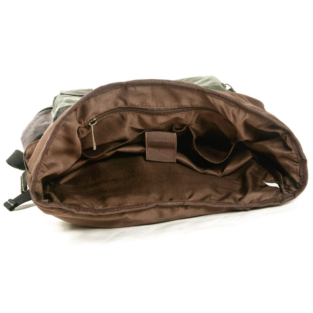Trendy College Bag – Spacious, Durable Backpack for School and Campus - Leather Purse Backpack