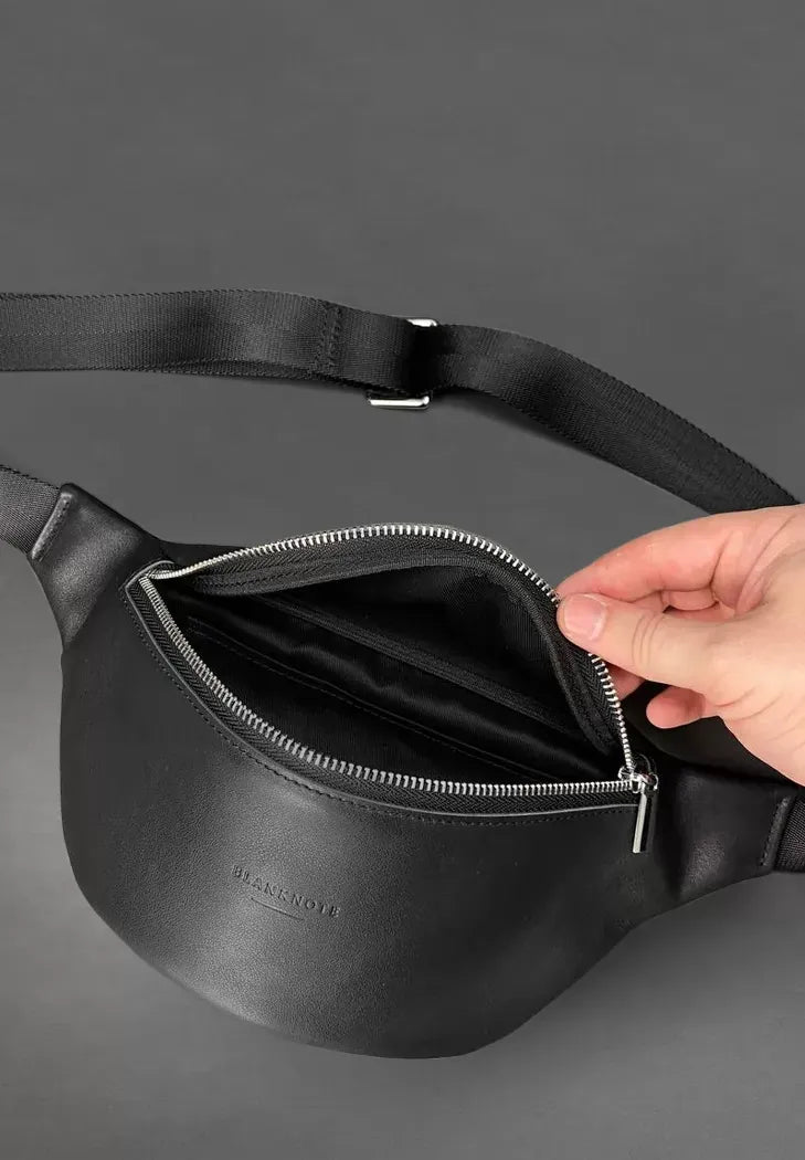 Handmade Leather Sling Bag – Durable and Chic for Urban Adventures - Leather Purse Backpack