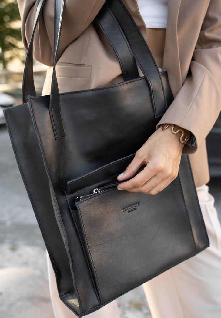 leather ladies bag price