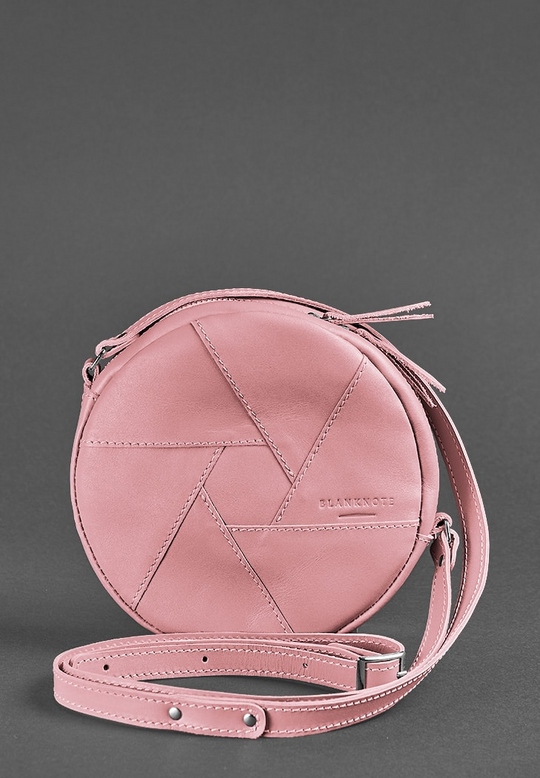 Designer Unique Crossbody Bag Leather Round Bag - Leather Purse Backpack