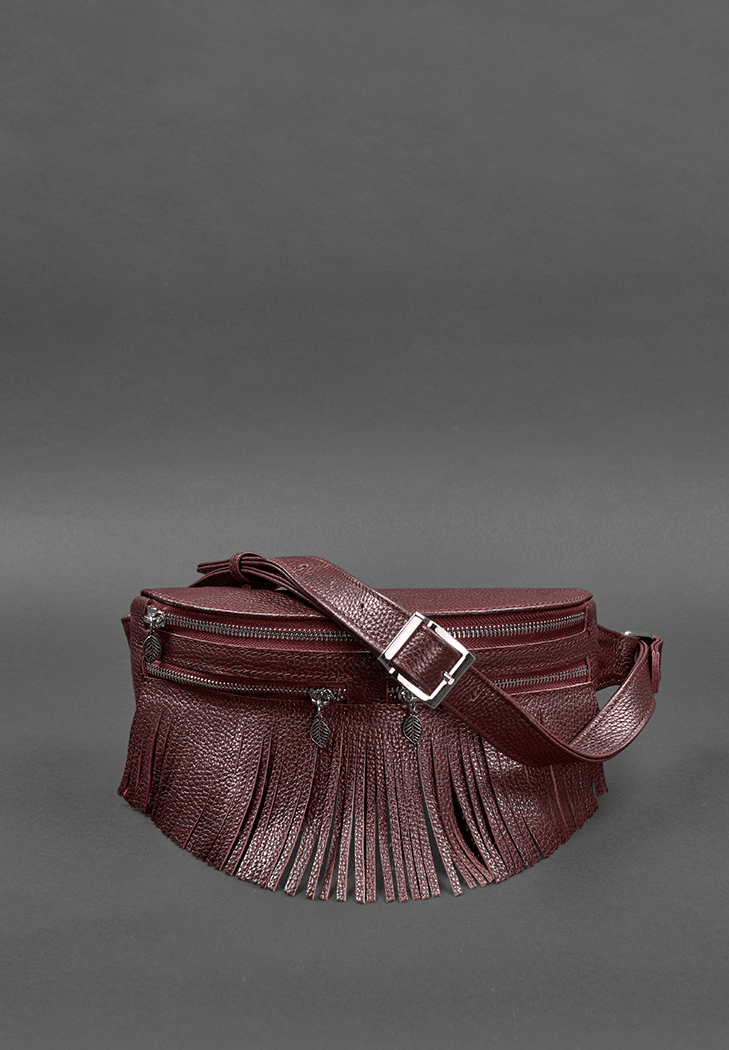 Haddcrafted Exclusive Women's Leather Belt Crossbody Bag - Leather Purse Backpack