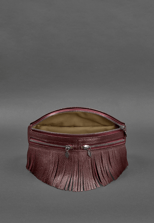 Haddcrafted Exclusive Women's Leather Belt Crossbody Bag - Leather Purse Backpack