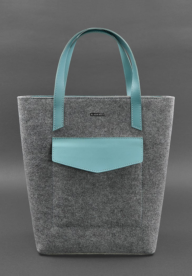 felted tote bag