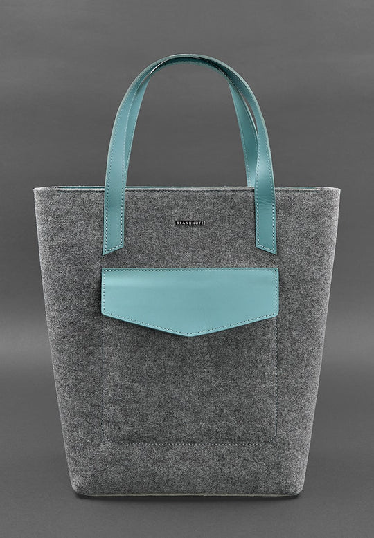 felted tote bag