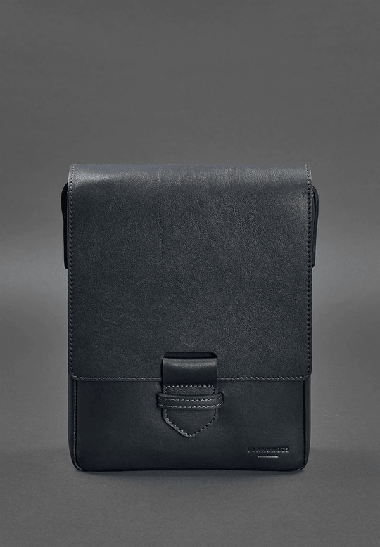 Stylish Premium Leather Messenger Bag for Men - Perfect Crossbody Design - Leather Purse Backpack