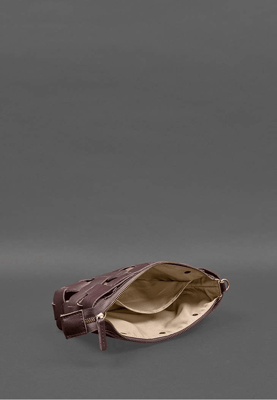 Unique Vintage Women's Leather Puzzle Crossbody Bag - Leather Purse Backpack