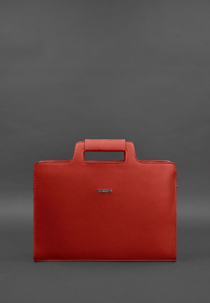 High-quality Women's Leather Bag For Laptop and Documents - Leather Purse Backpack