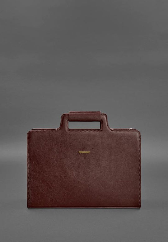 High-quality Women's Leather Bag For Laptop and Documents - Leather Purse Backpack