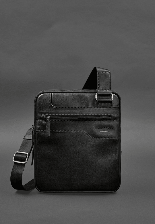 Luxury Stylish Square Crossbody Leather Sling Bag For Men - Leather Purse Backpack