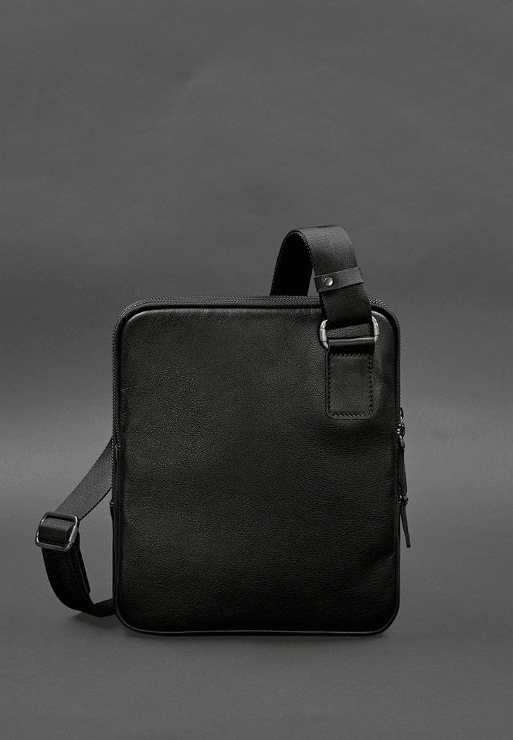 Luxury Stylish Square Crossbody Leather Sling Bag For Men - Leather Purse Backpack