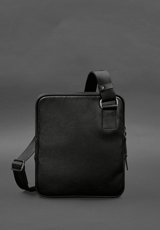 Luxury Stylish Square Crossbody Leather Sling Bag For Men - Leather Purse Backpack