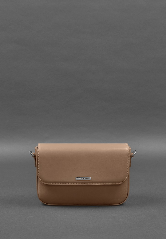 Designer Compact Leather Crossbody Bag for Ladies - Leather Purse Backpack