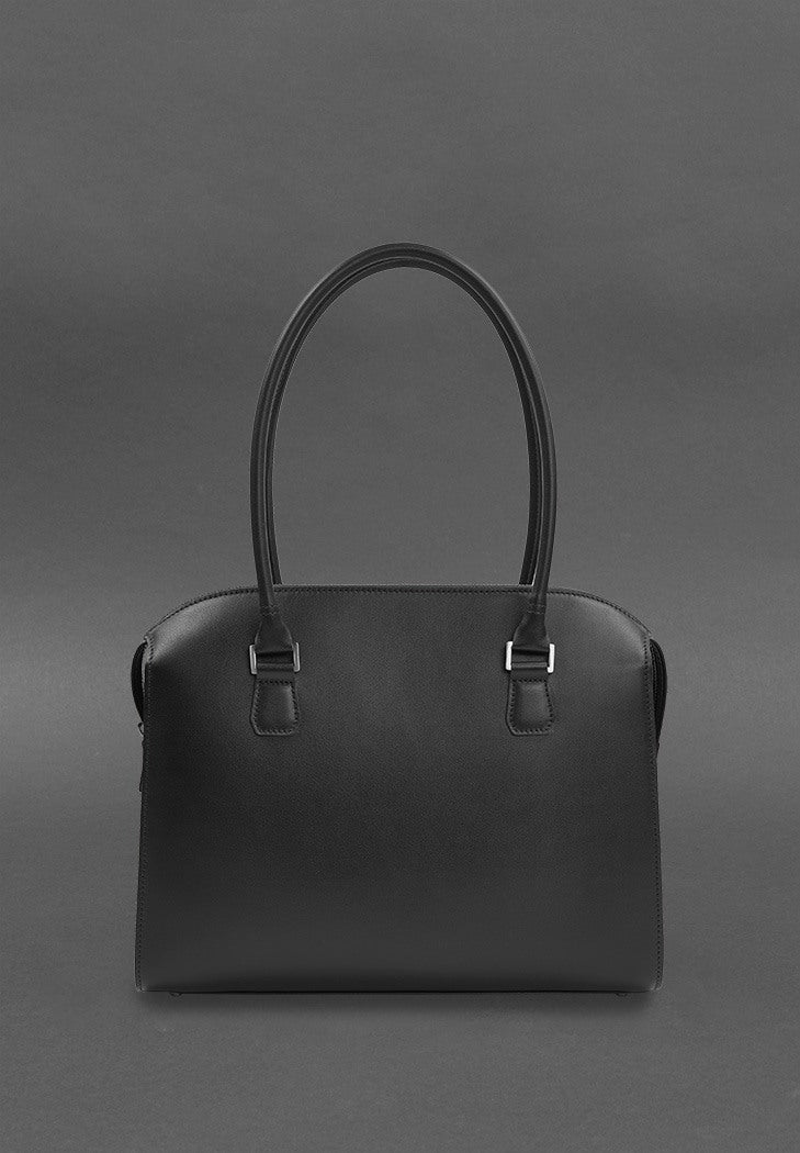 Casual Women's Leather Briefcase Messenger Bag - Leather Purse Backpack