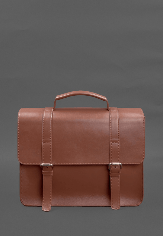 Exclusive Designer Leather Briefcase Messenger Bag - Leather Purse Backpack